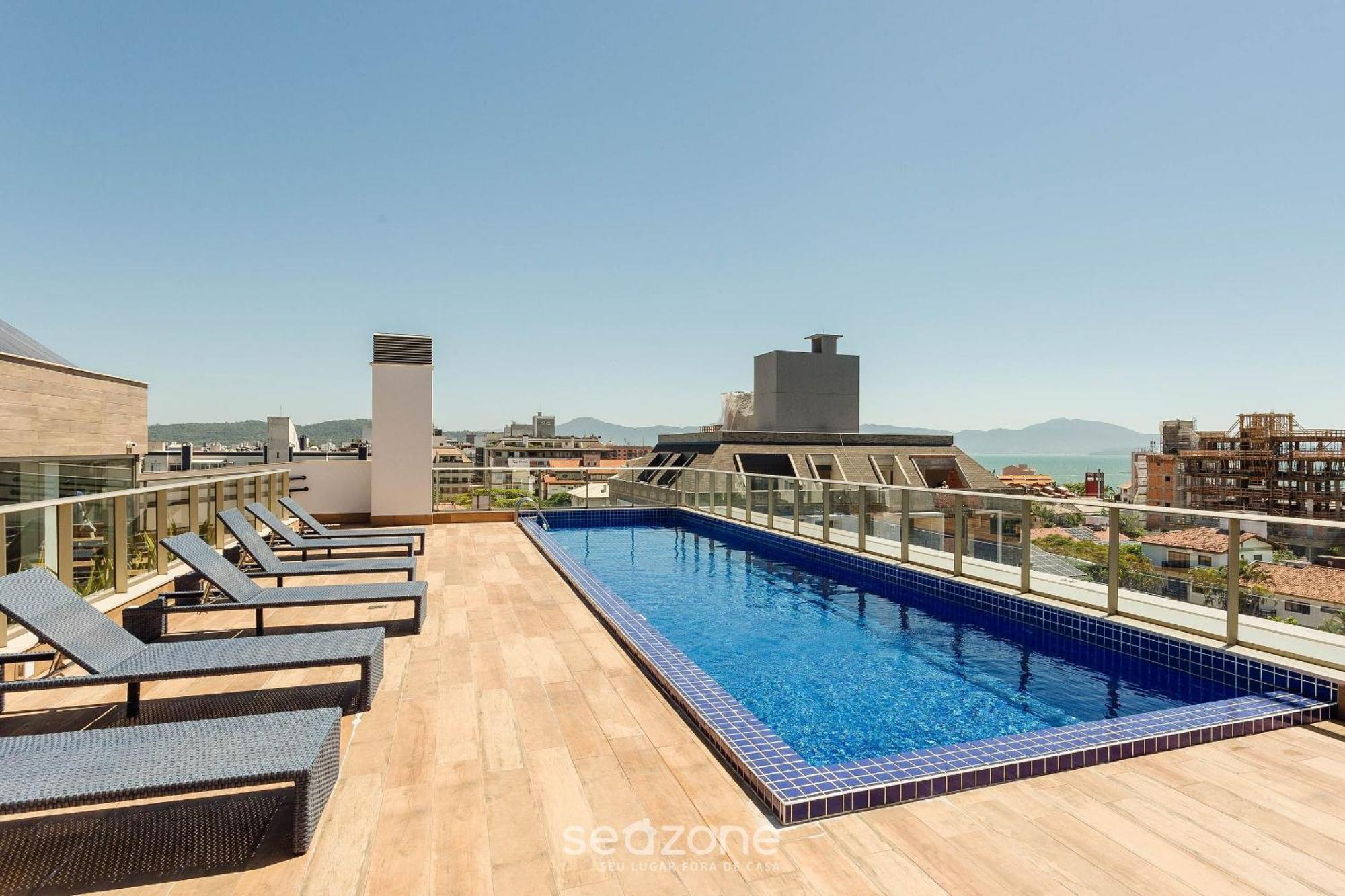 Lindo Studio Moderno A 300M Da Praia Jurere Elu106 Florianópolis Eksteriør bilde
