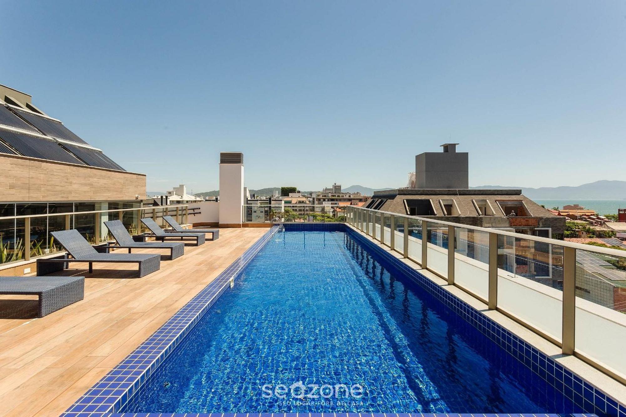 Lindo Studio Moderno A 300M Da Praia Jurere Elu106 Florianópolis Eksteriør bilde
